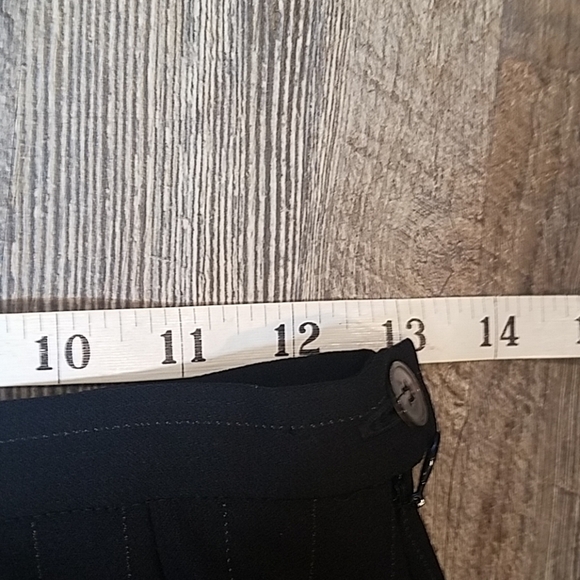 Max Mara Pinstripe Wool Skirt - Picture 6 of 6